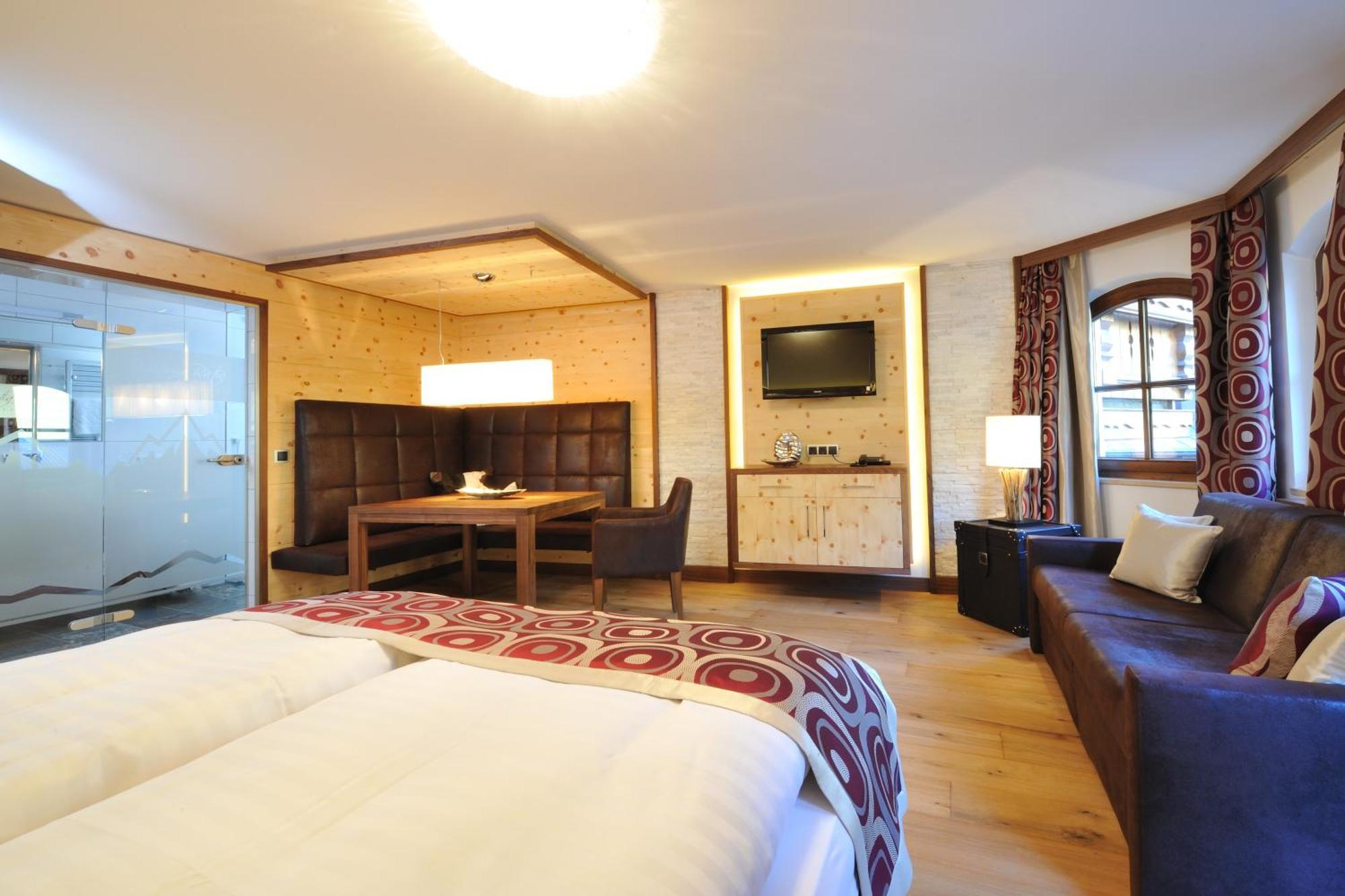 Alpinlounge Raetia Appartements Ischgl Oda fotoğraf